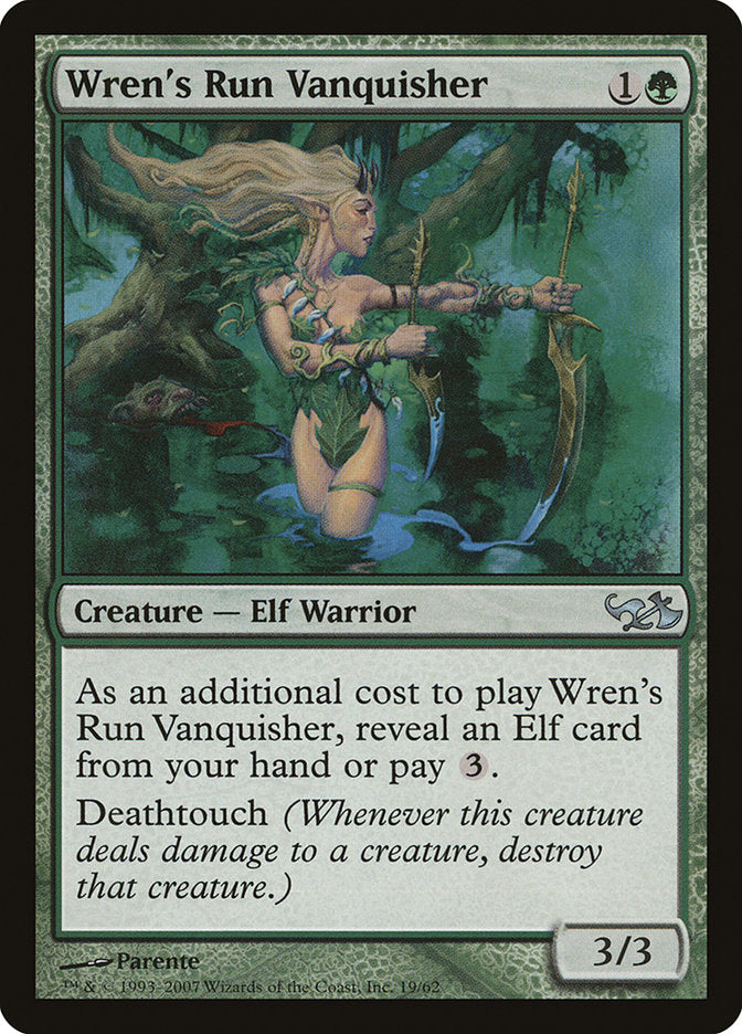 Wren's Run Vanquisher 19 (Duel Decks: Elves vs. Goblins)  | Good Games Adelaide SA