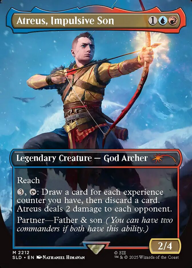 Atreus, Impulsive Son 2212 (Secret Lair Drop Series)  - Foil | Good Games Adelaide SA
