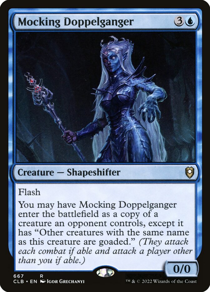 Mocking Doppelganger 667 (Commander Legends: Battle for Baldur's Gate)  | Good Games Adelaide SA