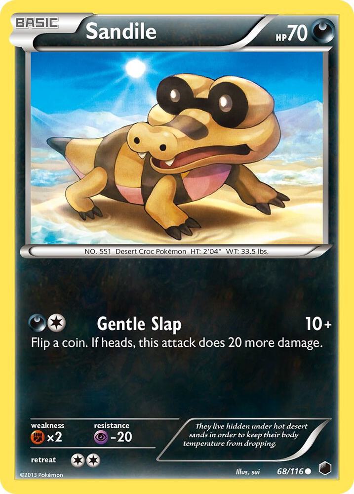 Sandile 68/116 (Plasma Freeze)  - Reverse Holofoil | Good Games Adelaide SA