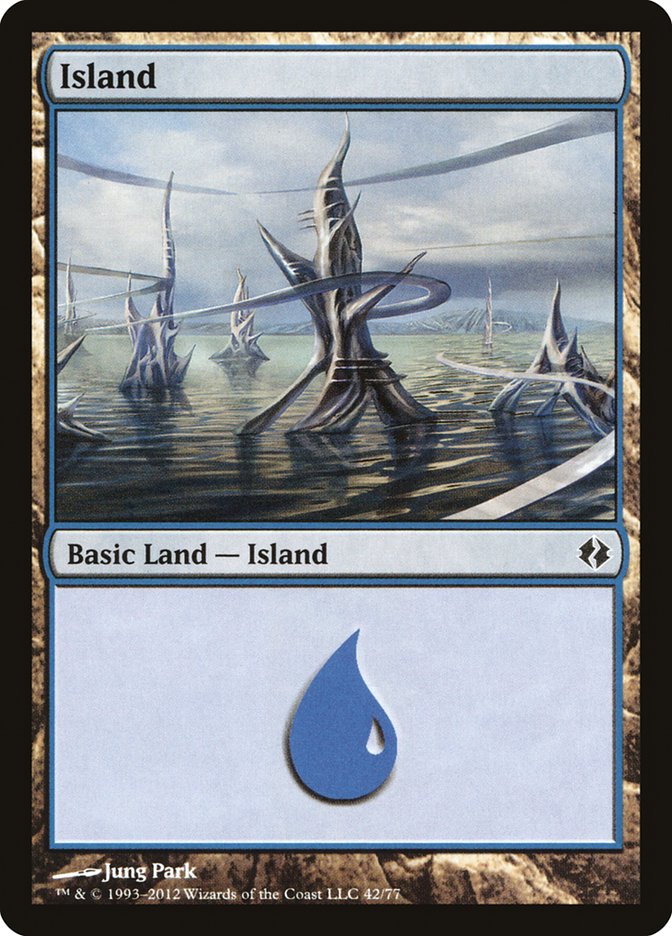 Island 42 (Duel Decks: Venser vs. Koth)  | Good Games Adelaide SA
