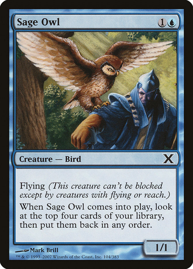 Sage Owl 104 (10th Edition)  | Good Games Adelaide SA