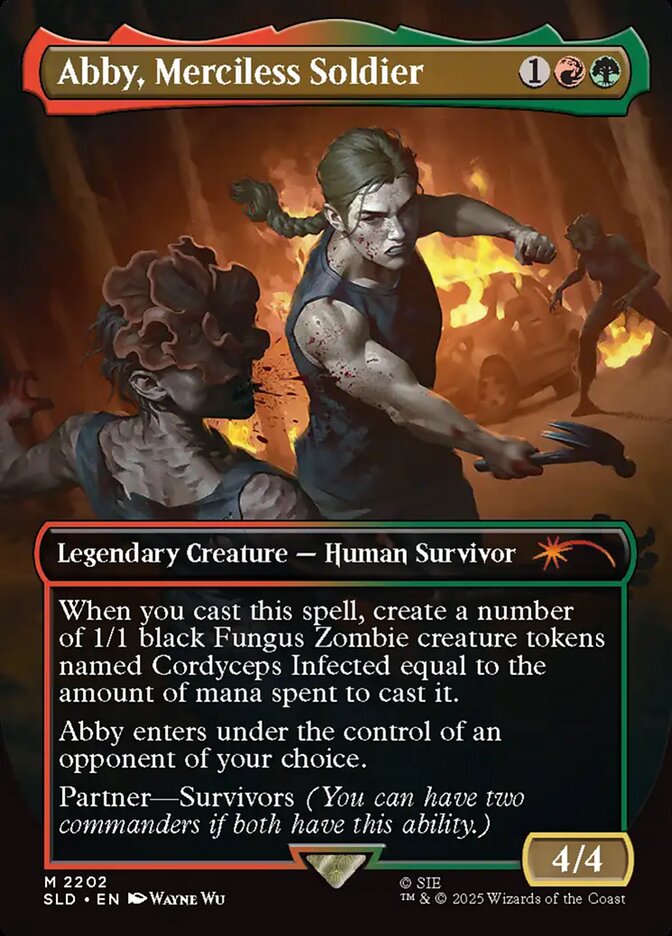 Abby, Merciless Soldier 2202 (Secret Lair Drop Series)  | Good Games Adelaide SA