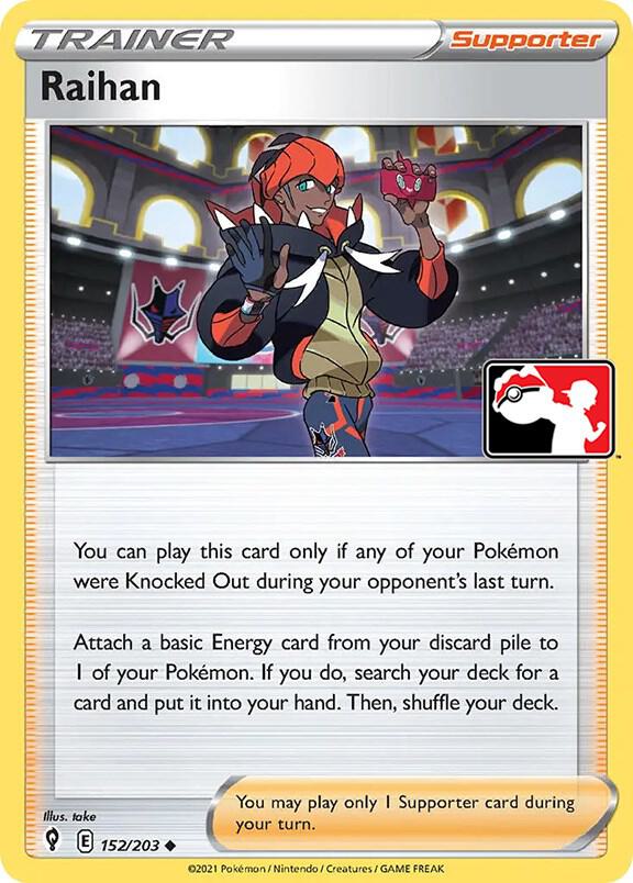 Raihan Series 1/2 152/203 (Prize Pack Series Cards)  | Good Games Adelaide SA