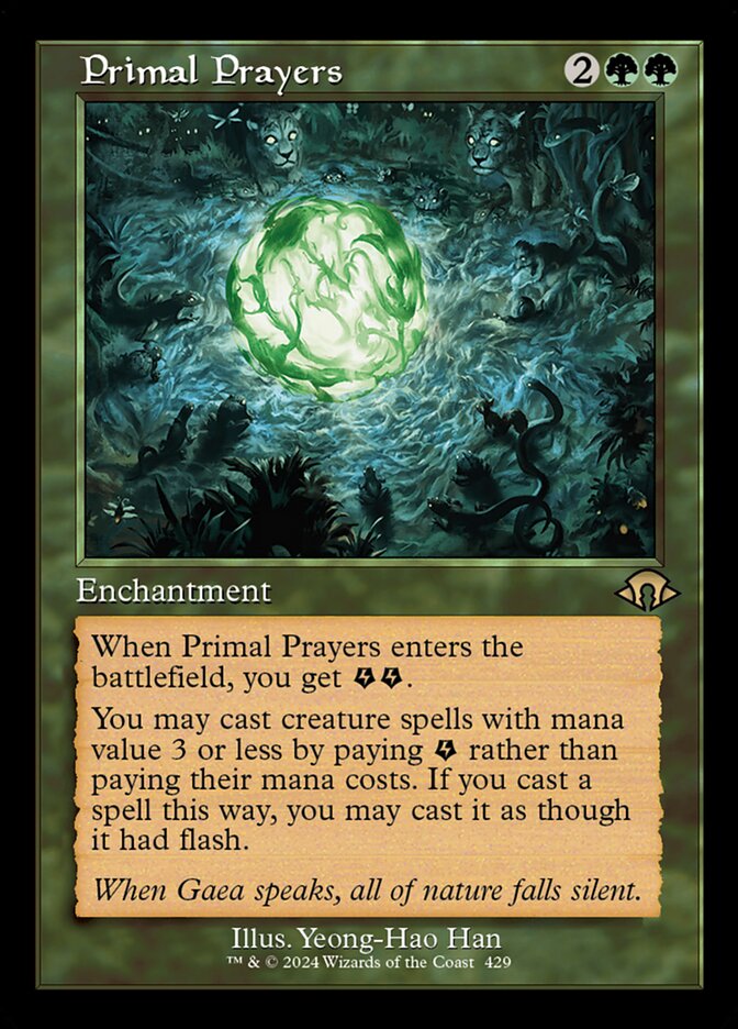 Primal Prayers 429 (Modern Horizons 3)  | Good Games Adelaide SA