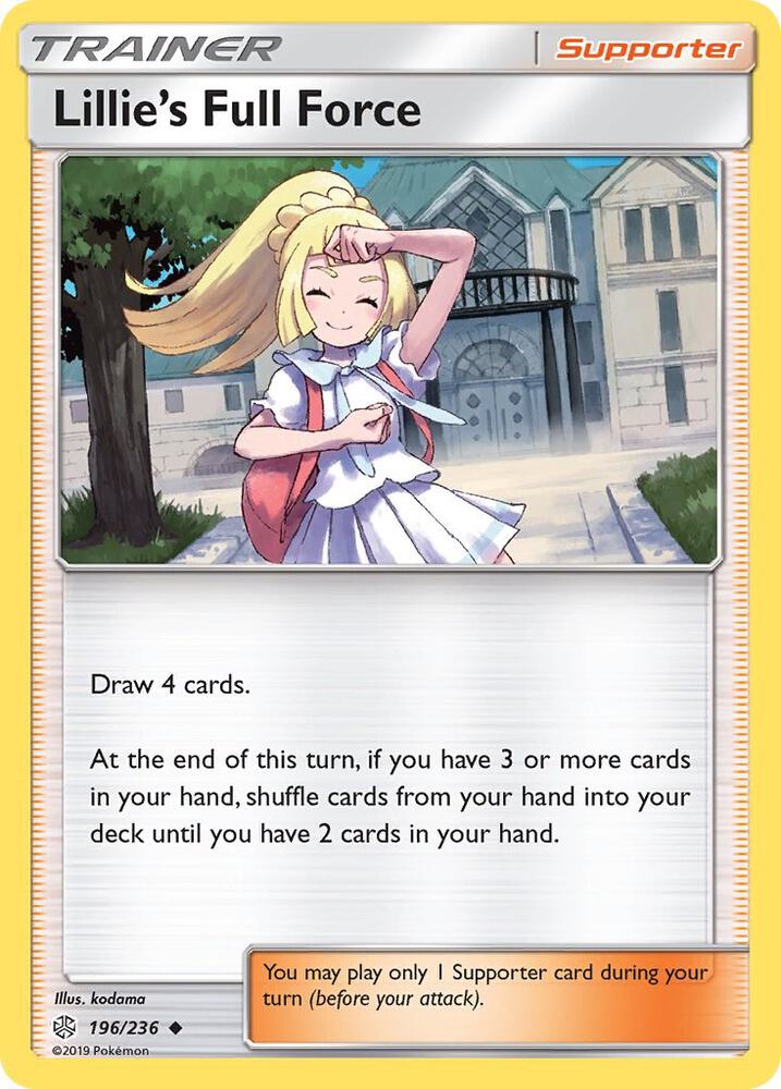 Lillie's Full Force 196/236 (SM - Cosmic Eclipse)  | Good Games Adelaide SA