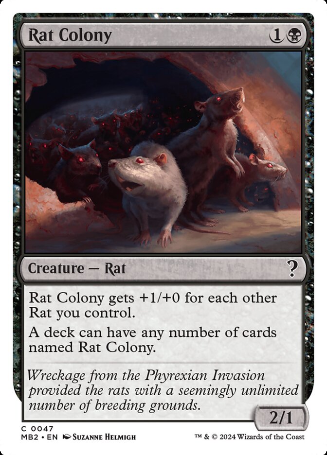 Rat Colony 47 (Mystery Booster 2)  | Good Games Adelaide SA