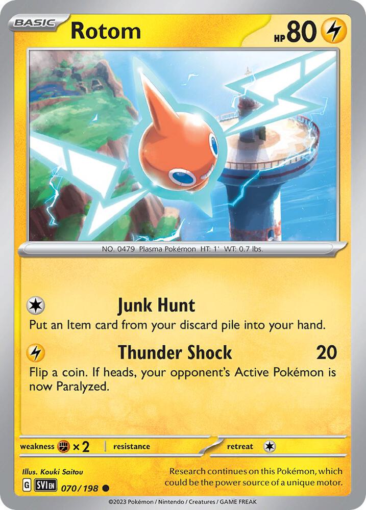 Rotom 070/198 (Miscellaneous Cards & Products)  - Cosmo Holofoil | Good Games Adelaide SA