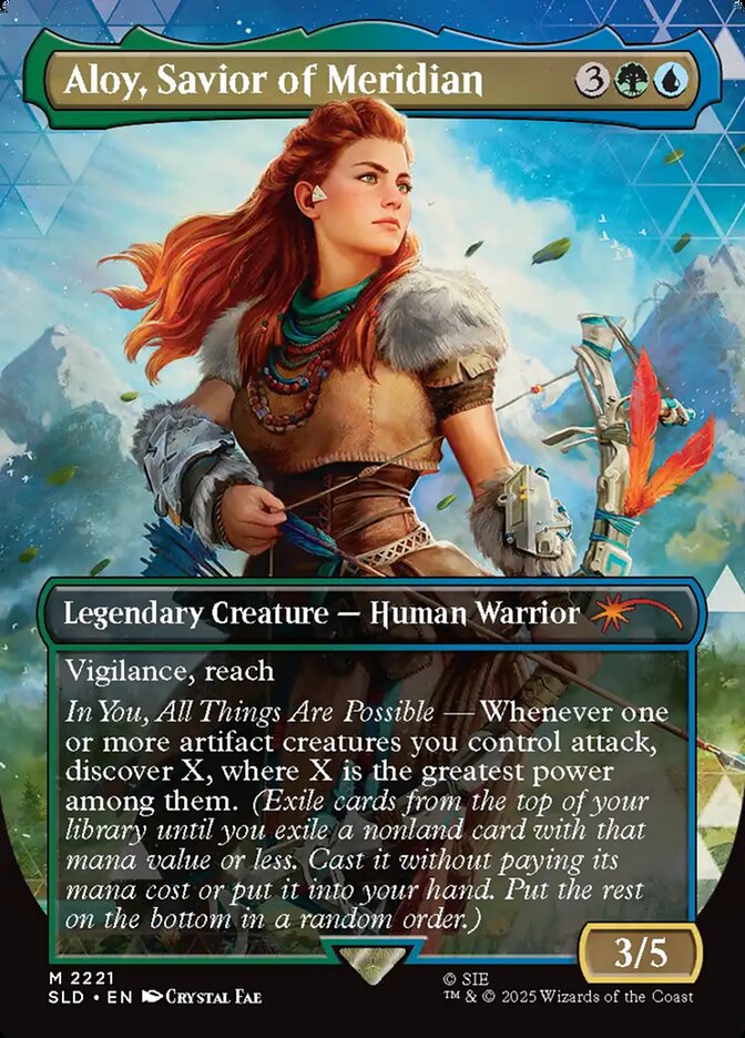Aloy, Savior of Meridian 2221 (Secret Lair Drop Series)  | Good Games Adelaide SA