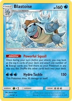 Blastoise 25 181 Cracked Ice Holo 025/181 (Deck Exclusives)  - Holofoil | Good Games Adelaide SA
