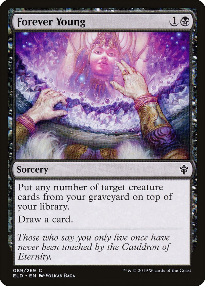 Forever Young 89 (Throne of Eldraine)  - Foil | Good Games Adelaide SA