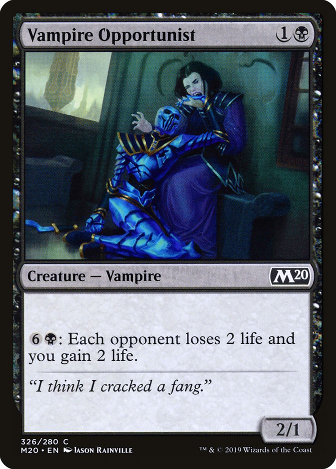 Vampire Opportunist 326 (Core Set 2020)  | Good Games Adelaide SA