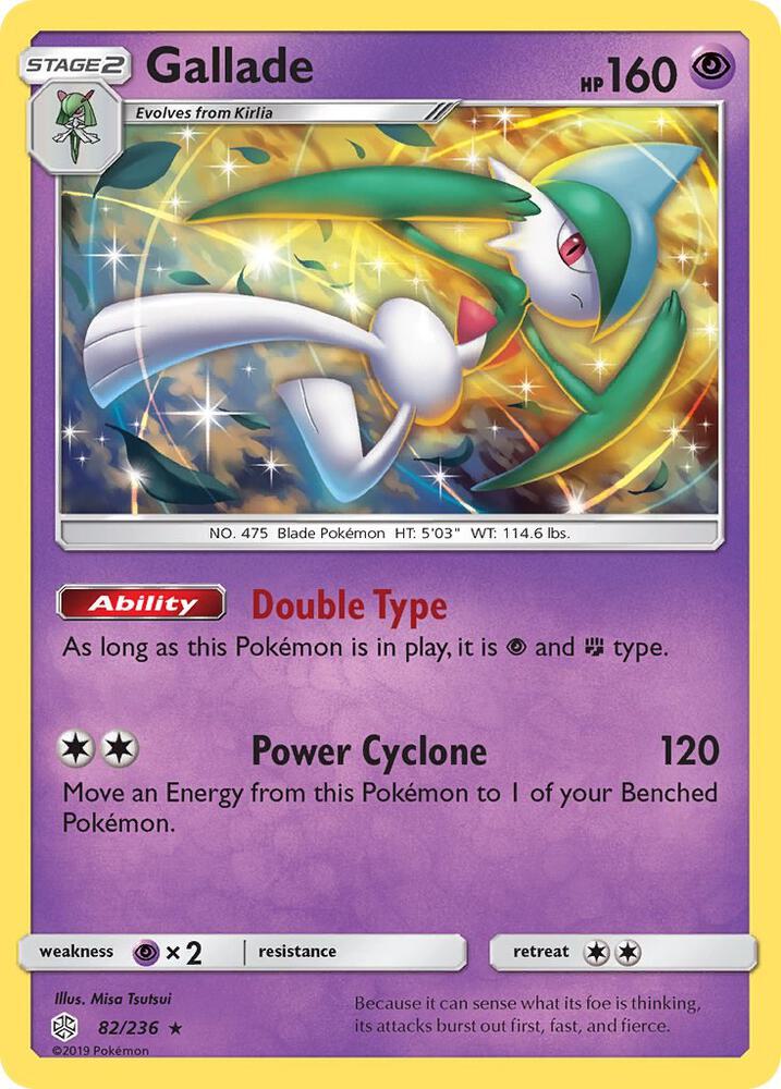 Gallade 82/236 (SM - Cosmic Eclipse)  - Holofoil | Good Games Adelaide SA