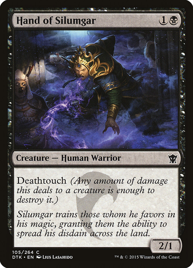Hand of Silumgar 105 (Dragons of Tarkir)  - Foil | Good Games Adelaide SA