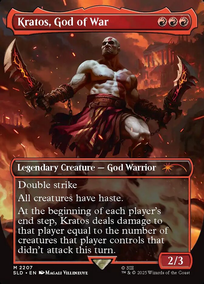 Kratos God of War 2207 (Secret Lair Drop Series)  | Good Games Adelaide SA