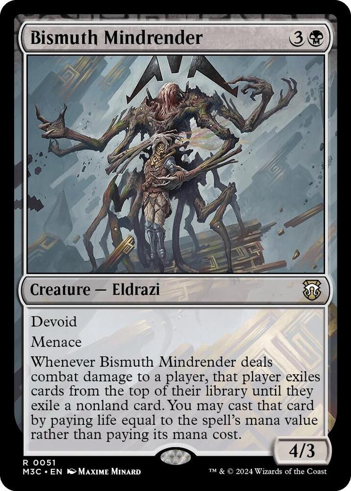 Bismuth Mindrender 51/411 (Commander: Modern Horizons 3)  - Ripple Foil | Good Games Adelaide SA