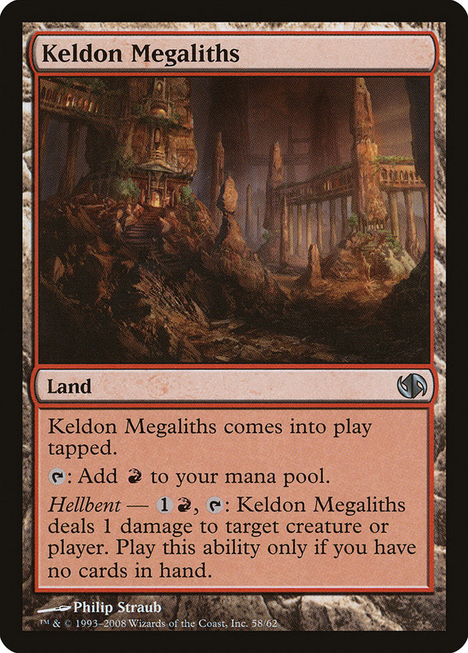 Keldon Megaliths 58 (Duel Decks: Jace vs. Chandra)  | Good Games Adelaide SA