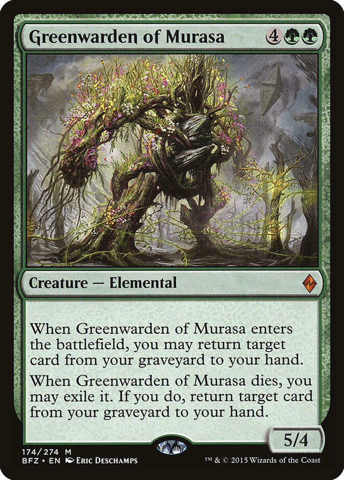 Greenwarden of Murasa 174 (Battle for Zendikar)  | Good Games Adelaide SA