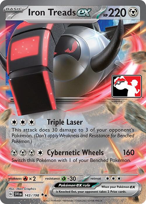 Iron Treads ex Series 3 143/198 (Prize Pack Series Cards)  - Holofoil | Good Games Adelaide SA