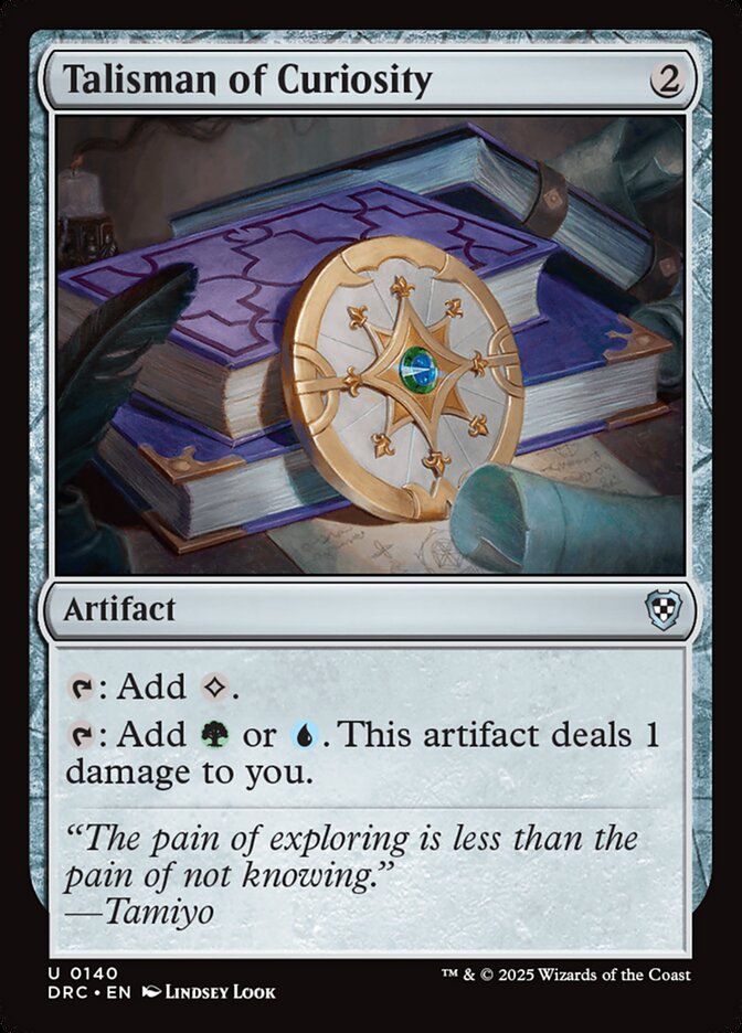Talisman of Curiosity 140 (Commander: Aetherdrift)  | Good Games Adelaide SA