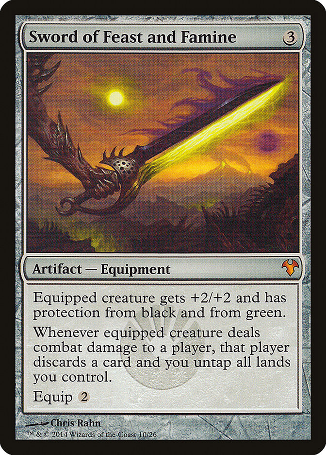 Sword of Feast and Famine 10 (Magic Modern Event Deck)  | Good Games Adelaide SA