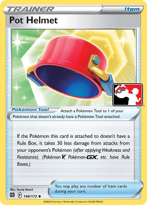 Pot Helmet Series 3 146/172 (Prize Pack Series Cards)  - Holofoil | Good Games Adelaide SA