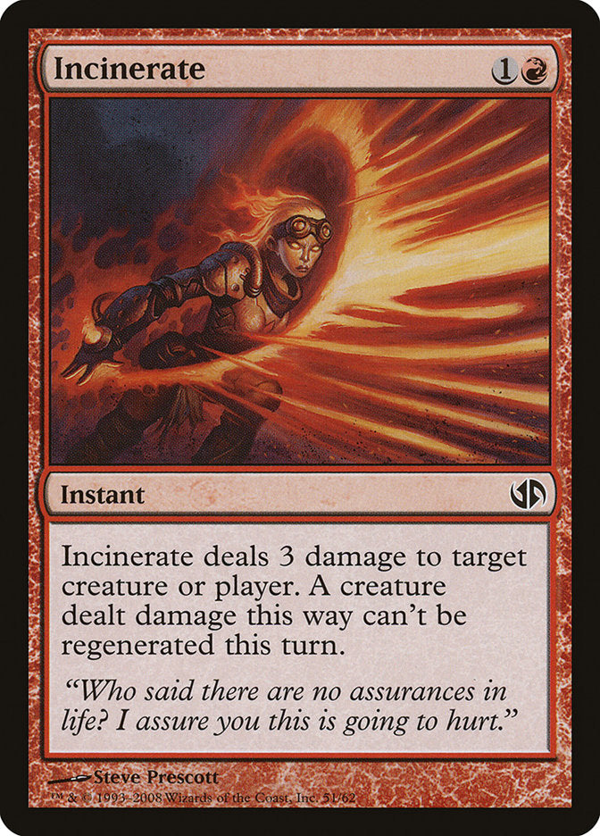 Incinerate 51 (Duel Decks: Jace vs. Chandra)  | Good Games Adelaide SA