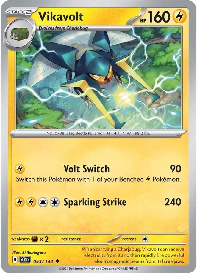 Vikavolt 053/142 (SV07: Stellar Crown)  | Good Games Adelaide SA