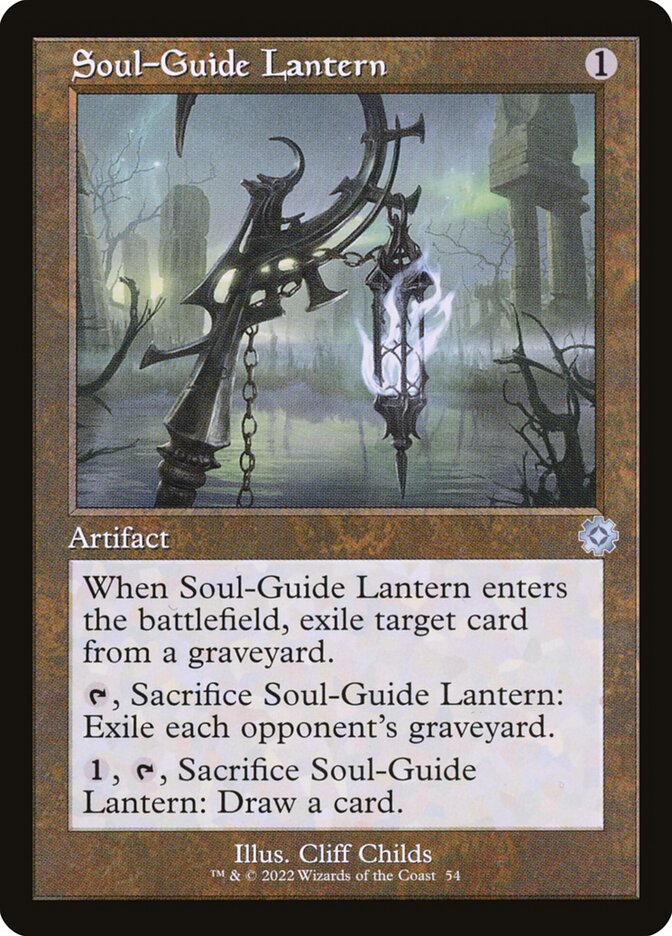 Soul-Guide Lantern 54 (The Brothers' War: Retro Frame Artifacts)  | Good Games Adelaide SA