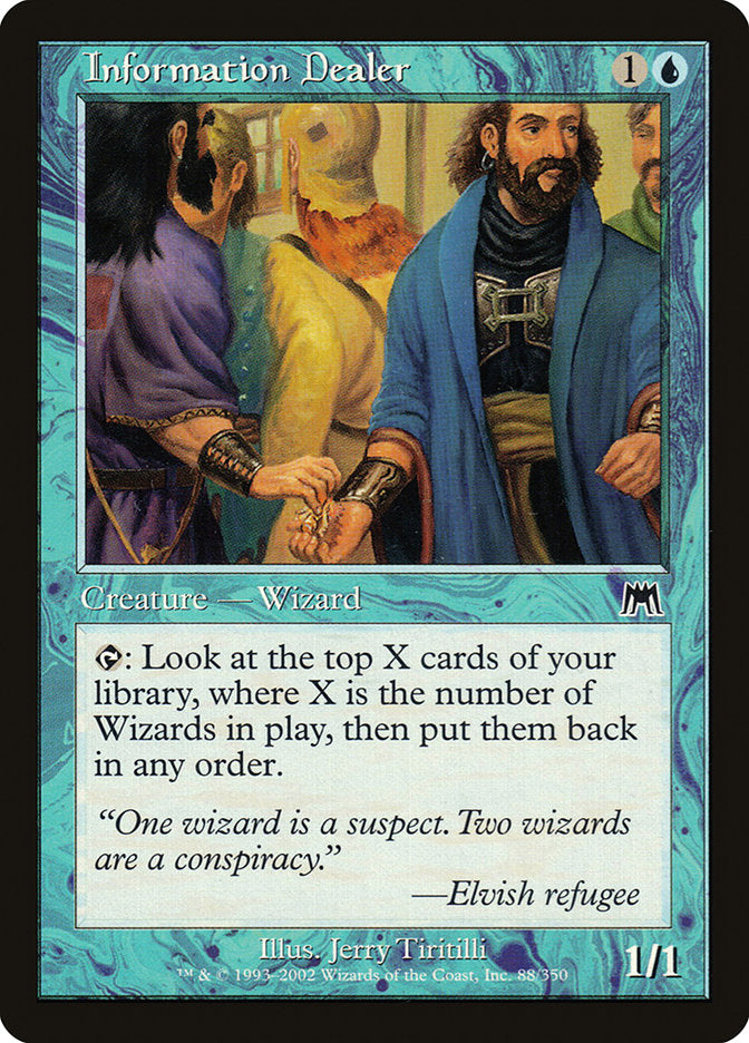 Information Dealer 88 (Onslaught)  - Foil | Good Games Adelaide SA