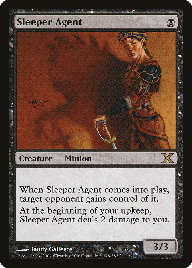 Sleeper Agent 178 (10th Edition)  - Foil | Good Games Adelaide SA