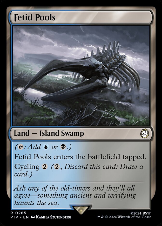 Fetid Pools 265 (Universes Beyond: Fallout)  - Foil | Good Games Adelaide SA