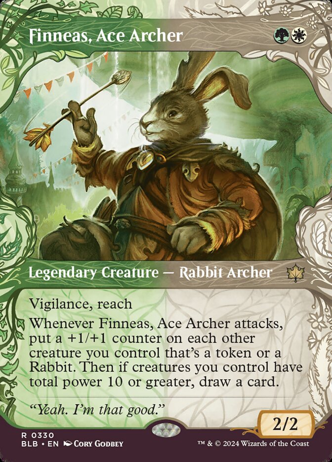 Finneas, Ace Archer 330 (Bloomburrow)  | Good Games Adelaide SA
