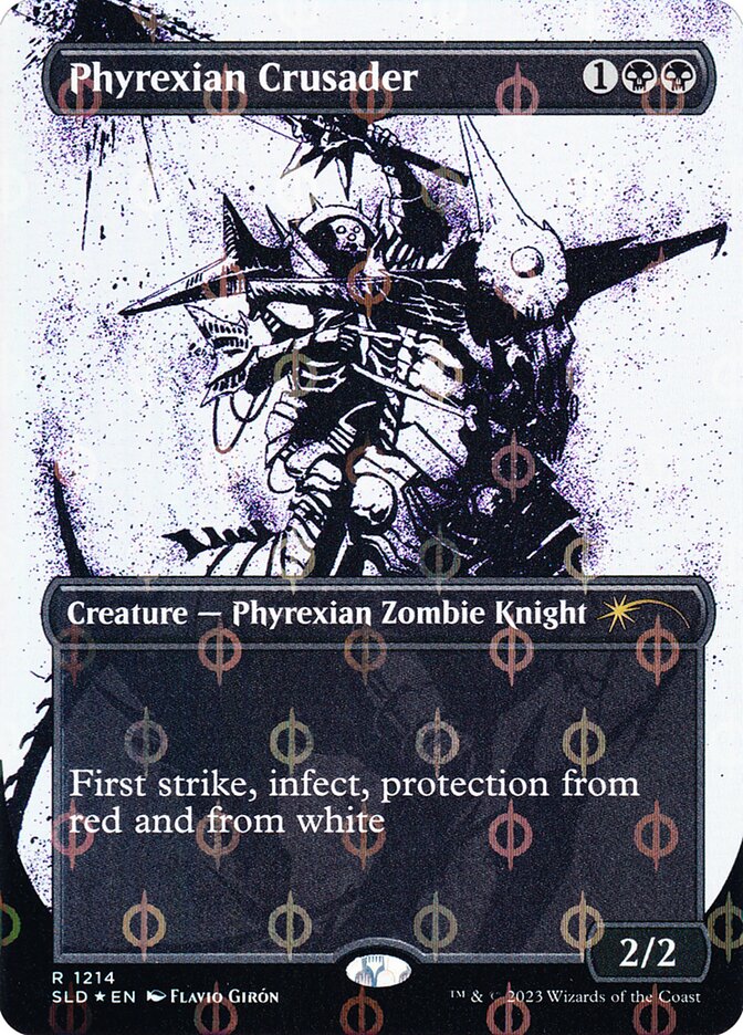 Phyrexian Crusader 1214 (Secret Lair Drop Series)  - Foil | Good Games Adelaide SA