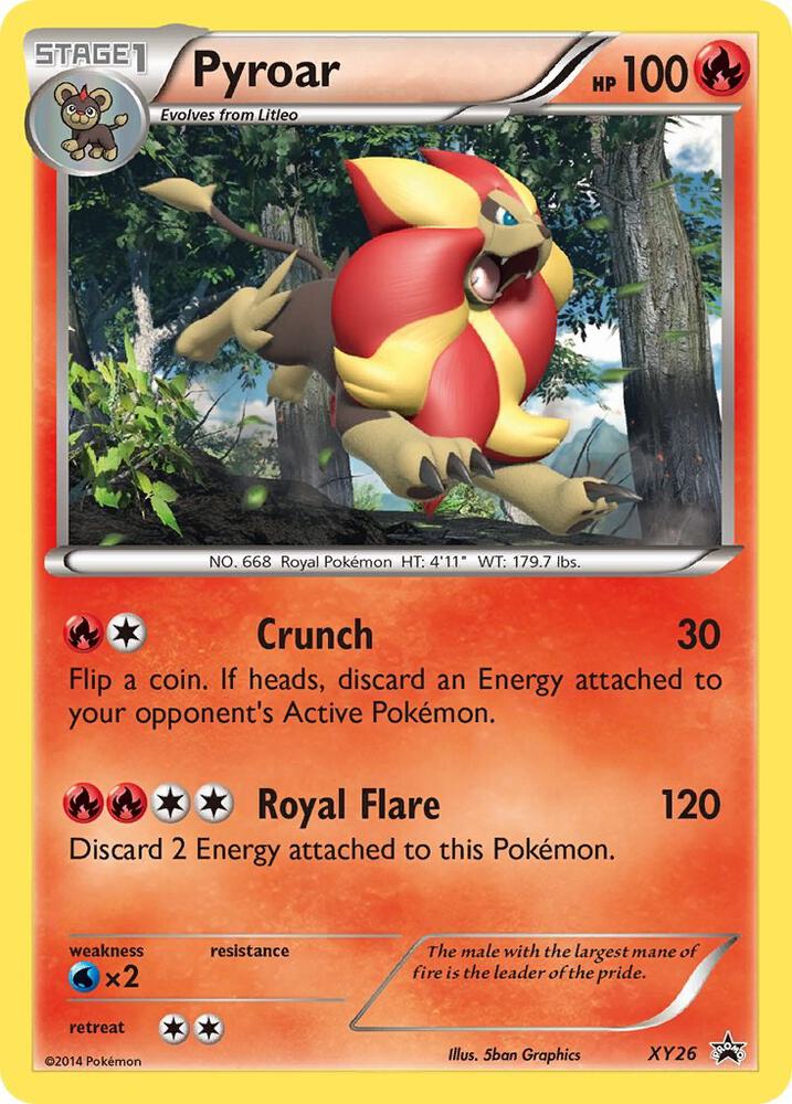 Pyroar XY26 (XY Promos)  - Holofoil | Good Games Adelaide SA