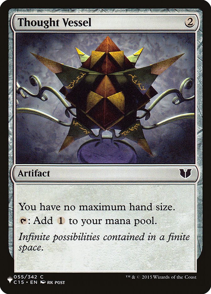 Thought Vessel 055/342 (The List Reprints)  | Good Games Adelaide SA