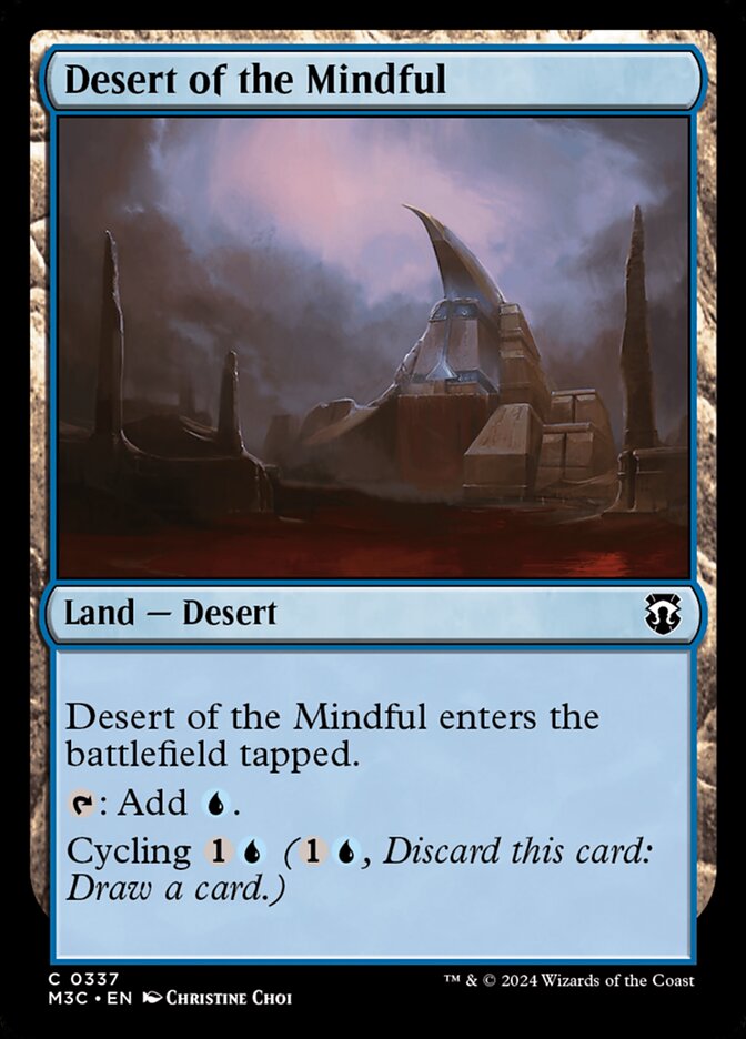 Desert of the Mindful 337 (Commander: Modern Horizons 3)  | Good Games Adelaide SA