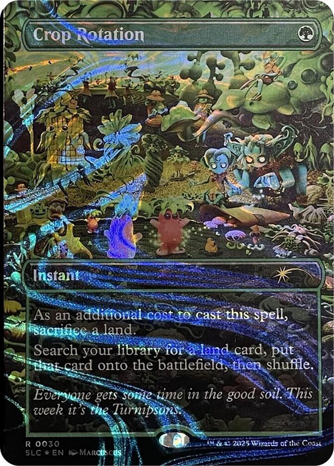 Crop Rotation 30/84 (Secret Lair Countdown Kit)  - Borderless Halo Foil | Good Games Adelaide SA