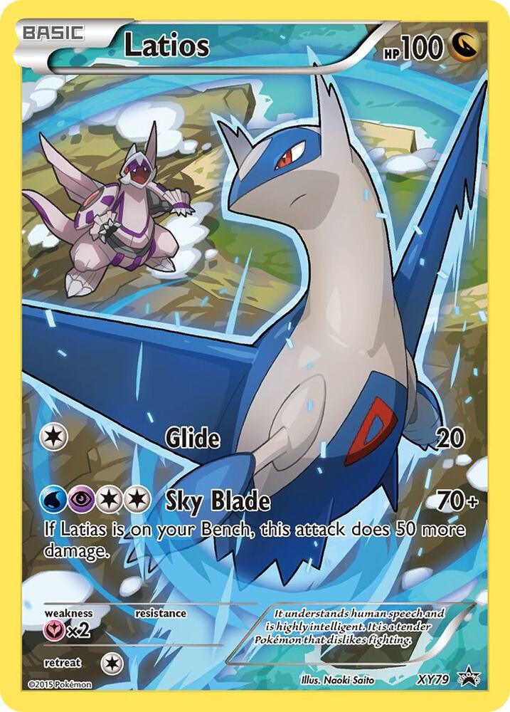 Latios Full Art Promo XY79 (XY Promos)  - Holofoil | Good Games Adelaide SA