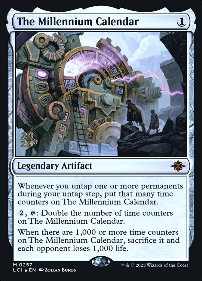 The Millennium Calendar 257 (Prerelease Cards)  - Foil | Good Games Adelaide SA