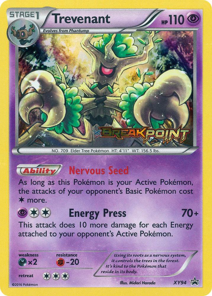 Trevenant Prerelease XY94 (XY Promos)  - Holofoil | Good Games Adelaide SA