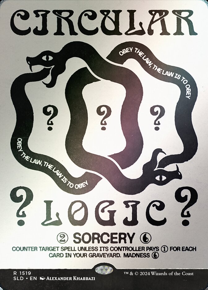 Circular Logic 1519 (Secret Lair Drop Series)  - Foil | Good Games Adelaide SA