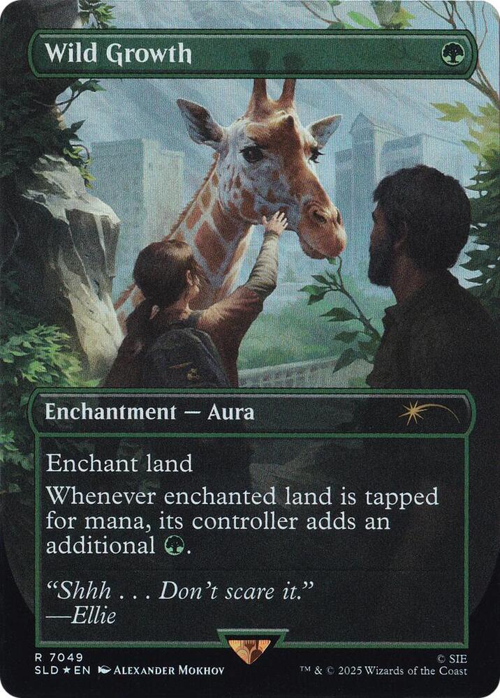 Wild Growth Rainbow Foil 7049 (Secret Lair Drop Series)  - Foil | Good Games Adelaide SA