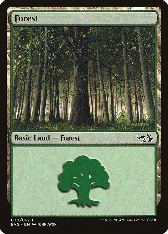 Forest 30 (Duel Decks: Anthology)  | Good Games Adelaide SA