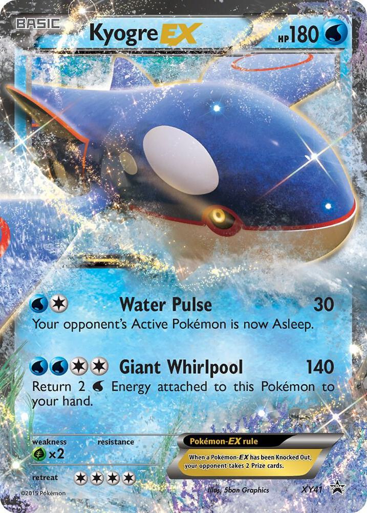 Kyogre EX XY41 (XY Promos)  - Holofoil | Good Games Adelaide SA