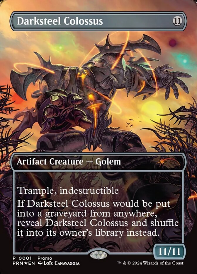 Darksteel Colossus 1 (Unique and Miscellaneous Promos)  - Foil | Good Games Adelaide SA
