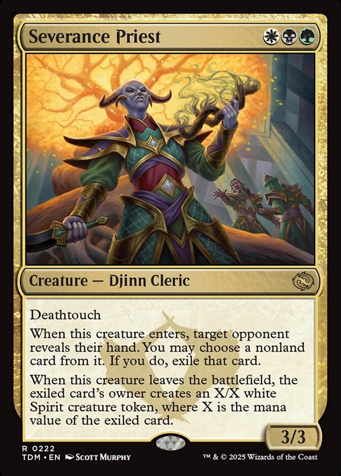 Severance Priest 222 (Tarkir: Dragonstorm)  | Good Games Adelaide SA