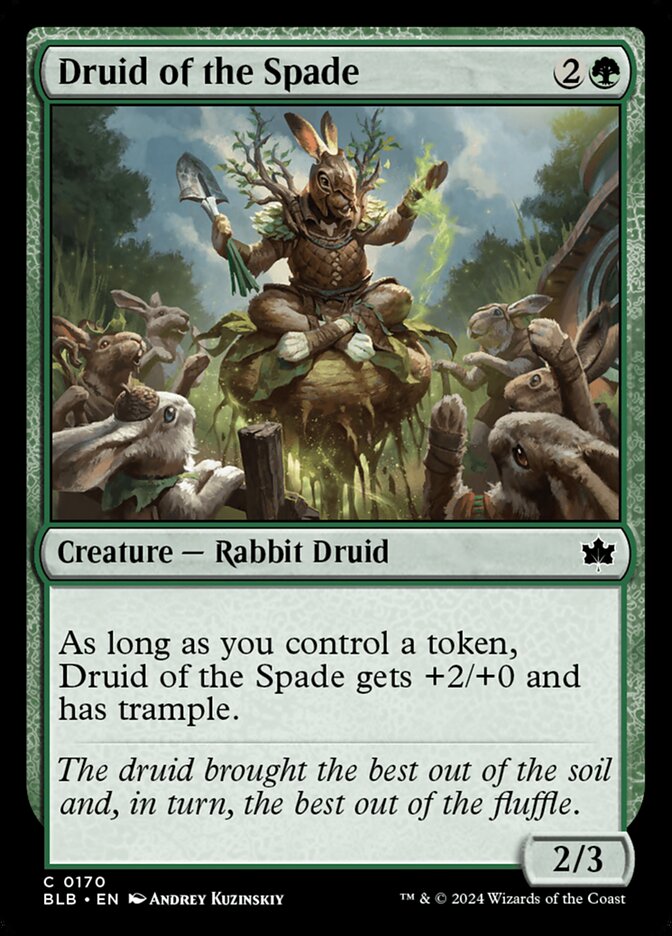 Druid of the Spade 170 (Bloomburrow)  | Good Games Adelaide SA