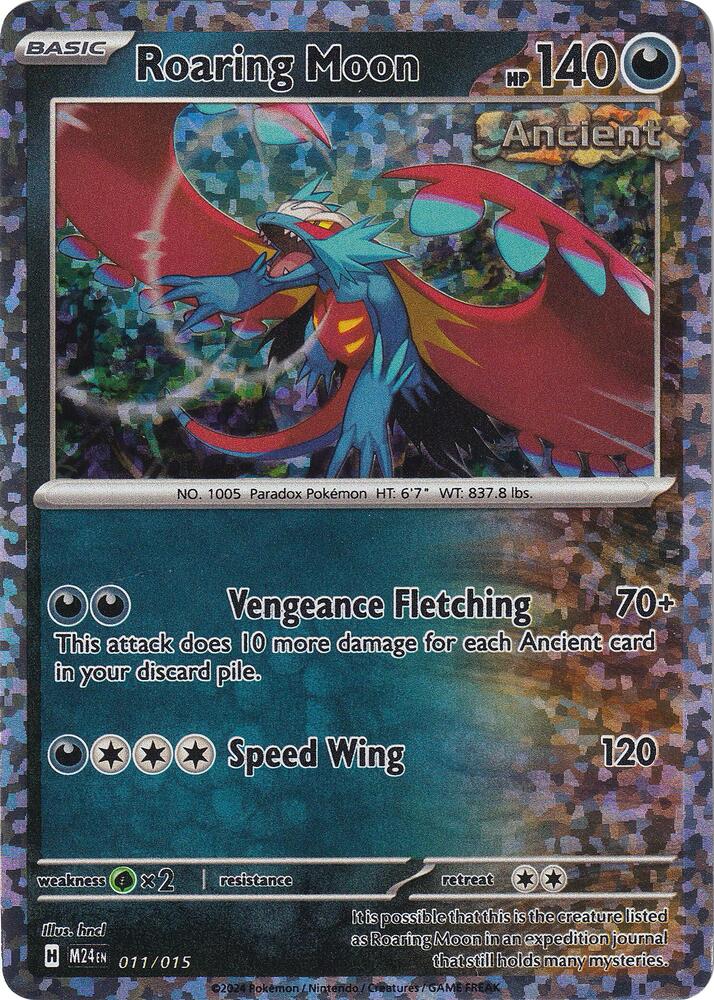 Roaring Moon 011/015 (McDonald's Promos 2024)  - Holofoil | Good Games Adelaide SA