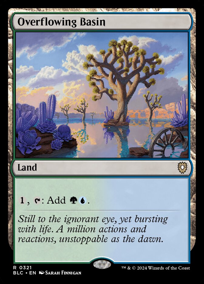 Overflowing Basin 321 (Commander: Bloomburrow)  | Good Games Adelaide SA